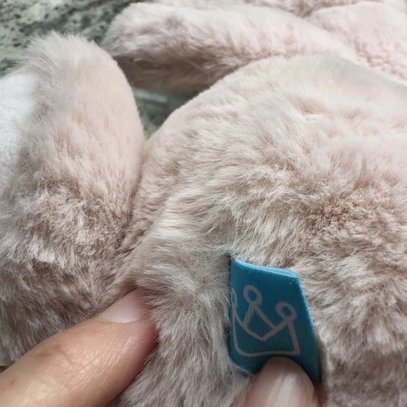 Manhattan Toy Company Pink Bunny Soft Rabbit Plush Stuffed Animal Easter Lovey - Picture 7 of 11